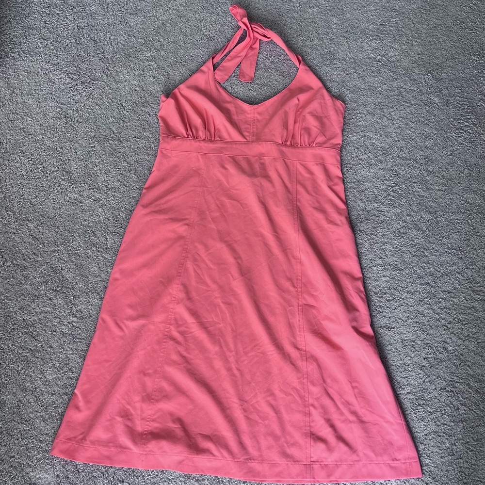 Athleta Pack Everywhere Dress 2 Light Coral Sunset - Picture 3 of 7